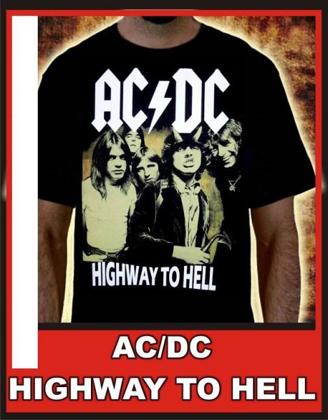 camisa ac/dc